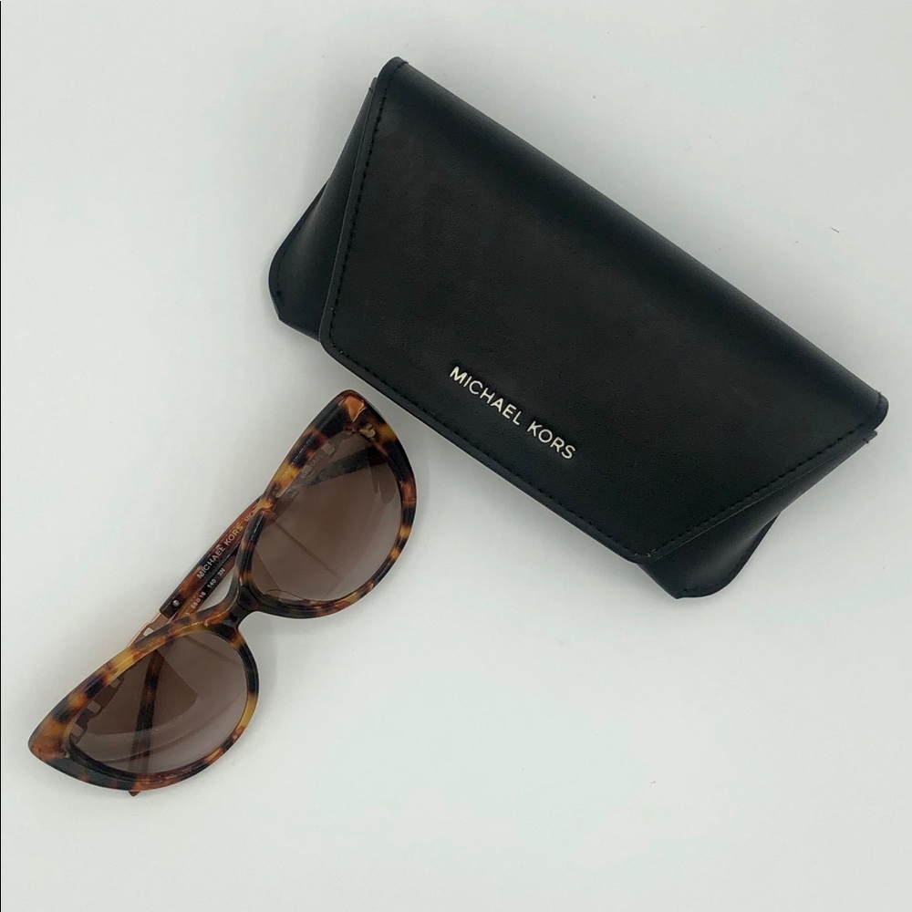 Michael Kors Galapagos Sunglasses Pink Tortoise - Picture 4 of 6